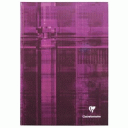 Clairefontaine Lot de 5 Cahier Metric A4, 192p./96 feuilles 90 g/m² brochure rembordée rigide, quadrillé 5x5 - 9042C