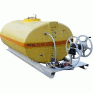 Cuve à eau ovale avec pompe  électrique - 600 l - 308479