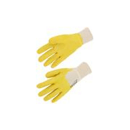 Gant nitrile (3/4). Enduction ultra-légère. Poignet tricot  nbr1126j