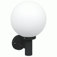 Helloshop26 - Applique murale extérieure moderne design minimaliste 28 x 25 x 38 cm en acier inoxydable noir 02_0056495 - noir inox 3000239552124