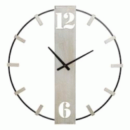 Horloge en métal Silvery 61 x 4.5 x 63 cm Mauro Ferretti - 0647420000 Horloge en métal Silvery 61 x 4.5 x 63 cm Mauro Ferretti - 0647420000