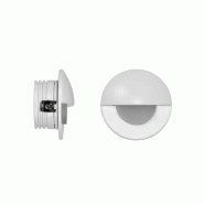 Ilo - Spot Led Encastrable Pour Marches Beneito & Faure - 2 W, Lumière Chaude 3000K, 120 - Applique Murale Circulaire Blanche - blanc 8436004395385