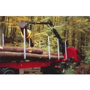 Loglift 265z grues forestières - hiab - d'une portée des extensions hydrauliques de 8,18 m et 9,46 m