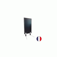 Panneau trottoir - Piétement métal blanc, cadre bois, 120 x 65 cm - Référence : PFN48AN Panneau trottoir - Piétement métal blanc, cadre bois, 120 x 65 cm - Référence : PFN48AN