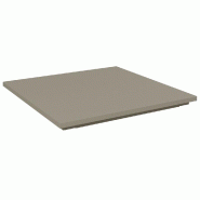 Plateau pour bac bois - L60,2xP60,2xH3,6cm - taupe