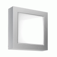 ROSSINI ILLUMINAZIONE Enter – Applique/Plafonnier Led 23W Blanc 4000K Ip65 - Éclairage Extérieur Carré À Haute Résistance Aux Agents Atmosphér