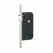 Serrure encastrable pour porte intérieure, axe 50mm, bouts ronds, nickelé - THIRARD - gris 3150260193206 Serrure encastrable pour porte intérieure, axe 50mm, bouts ronds, nickelé - THIRARD - gris 3150260193206