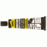 UHU Colle forte de contact, fluide, contient du solvant,120g - 3-46085
