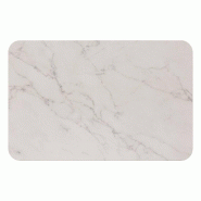 WellHome - Tapis de bain en diatomite 39x60cm à séchage rapide et antidérapant couleur blanche - blanc WH17384