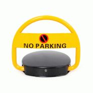 Barrière de Parking Automatique à Télécommande - Acier poudré et fonte d'alu - Batterie rechargeable
