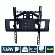 EDM - Support Plasma/Lcd/Led 30-65 Inches 60Kg Edm Avec Deux Bras Et Oscillant. Avec niveau inclus - 8425998501407 EDM - Support Plasma/Lcd/Led 30-65 Inches 60Kg Edm Avec Deux Bras Et Oscillant. Avec niveau inclus - 8425998501407