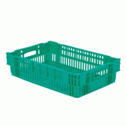 GASTROLAND Caisse liaison froide GILAC HACCP 27 L - Vert - vert 3701666010408
