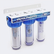 Helloshop26 - 3 étapes système filtre suport mural inclus 20.67mm (1/2") 2316033 - 3002099818365 Helloshop26 - 3 étapes système filtre suport mural inclus 20.67mm (1/2") 2316033 - 3002099818365