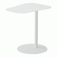 Helloshop26 - Table d'appoint métal 50 x 50 x 38 cm blanc 03_0008621 - 3001941182722 Helloshop26 - Table d'appoint métal 50 x 50 x 38 cm blanc 03_0008621 - 3001941182722