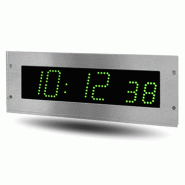 Horloge LED Style II 7S Hopital avec pupitre, 230V, AFNOR, LED verte - BODET