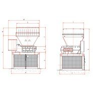 K 30 - Broyeurs de déchets organiques - SatrindTech France - 22 à 30 kW/hp - 2 arbres_1