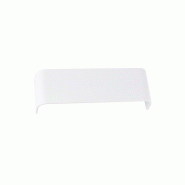 Mana, abat-jour 29 cm, aluminium, blanc