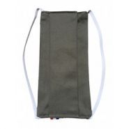 Masque lavable - Vert Militaire - VDM - triple épaisseurs - 100% coton - sans couture centrale_1