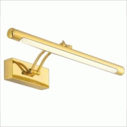 Papuq Applique murale LED 6 W, lumière chaude 3000 K, or brillant 40 cm, style traditionnel et élégant, articulée et orientable. - doré acier 843 Papuq Applique murale LED 6 W, lumière chaude 3000 K, or brillant 40 cm, style traditionnel et élégant, articulée et orientable. - doré acier 843