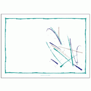 Set de table papier blanc Volare 35x50cm - par 2000