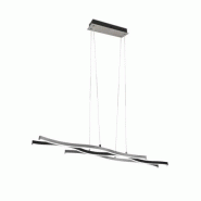 Suspension LED 35W - 4300lm, 2300/3000/4000K - Hauteur réglable - Aluminium - Trio - Blaze - argenté métal 4017807540161