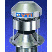 Tourelle d'extraction stato-mécanique - maxivent mv2-mv3 norme p 50-413 classe b