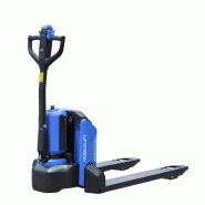 Transpalette Électrique PTE15NL - 1,5 Tonnes - Fourches larges - Batterie Lithium-Ion 24V/20Ah