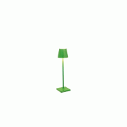 Zafferano Lampe De Table Led Poldina Pro Micro Apple Green, Rechargeable Et Dimmable Avec Une Autonomie Allant Jusqu'À 12 Heures - vert 8054144506630