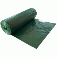 Alfapac - Lot 45 rouleaux 20 sacs poubelle à fermeture automatique capacité de 30L, 55x60 cm (900 sacs au total) - vert PK7294