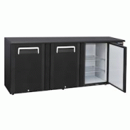 Arrière bar 3 portes pleines CAB3PP Casselin - noir CAB3PP Arrière bar 3 portes pleines CAB3PP Casselin - noir CAB3PP
