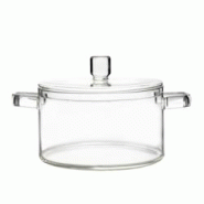 Aulica Casserole en verre 18x25.8x15cm - transparent 868601