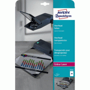 Avery Zweckform Transparent OHP, A4, limpide, extremement - 1236900