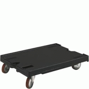 BITO Plateaux roulants L800 mm x l600 mm gris anthracite - gris plastique polypropylène 4250692944571 BITO Plateaux roulants L800 mm x l600 mm gris anthracite - gris plastique polypropylène 4250692944571