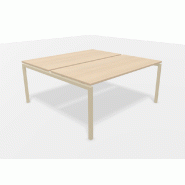 Bureau "CINÉTIC" - Postes face à face (fixe), 160 x 160