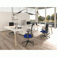 Bureau bench 4 personnes Trevis en stock livraison express Bureau bench 4 personnes Trevis en stock livraison express