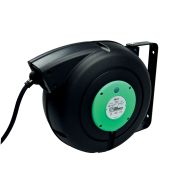 Enrouleur électrique à rappel automatique à ressort P811 - 15m câble H07RN-F 4G2,5 mm² - Usage horizontal et vertical Enrouleur électrique à rappel automatique à ressort P811 - 15m câble H07RN-F 4G2,5 mm² - Usage horizontal et vertical