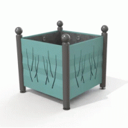 Jardinière harmonie métal