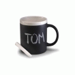 MUG 300 ML AVEC PANNEAU NOIR POUR DESSIN ET CRAIE