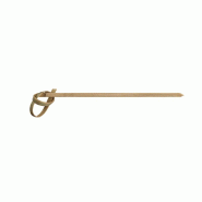 Pique noeud bambou couleur naturelle 9cm - par 2000
