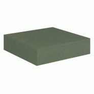 Podium 57,9x57,9x10cm /p Module Queen Vogue H240cm L60cm - vert sauge