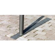 Poteau rabattable escamotable - thieme - presque tous les systèmes de borne thieme d'un diamètre de 76 à 159 mm_1