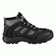 Safety Jogger - Chaussures de sécurité mi-hautes légères sans métal antistatiques et antidérapantes CLIMBER noir S3S Noir Taille 45 - 45 noir ma