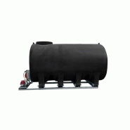 Cuve d'arrosage mobile 8000 litres - BASIC - motopompe Honda - PEHD - garantie 3 ans