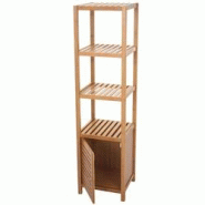 Décoshop26 - Étagère de salle de bain étagère de rangement avec porte en bambou 140x36x34cm 04_0001268 - 3000117132691 Décoshop26 - Étagère de salle de bain étagère de rangement avec porte en bambou 140x36x34cm 04_0001268 - 3000117132691