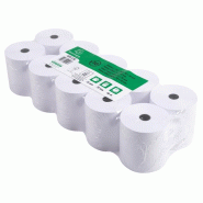 Exacompta Lot de 50 Bobine papier pour calculatrice - larg. 70mm / diam. 70mm - 3130631405138