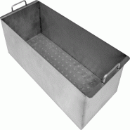 ITALCONCEPT L2G Panier Pour Egouttage Des Legumes, Inox 304, 200 x 590 x 250mm - 3616350080004_0