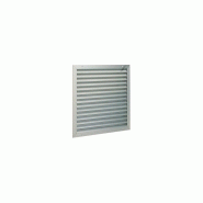 Pl?num en acier pour grille avec piquage sur larri?re mt f3 300x300 d160