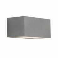 ROSSINI ILLUMINAZIONE Applique Led Double Émission Rufy 24W 4000K Ip65 - Structure En Aluminium Gris Avec Diffuseur En Verre - Éclairage Extérieur