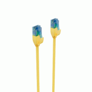 Shiverpeaks BASIC-S Câble patch slim, cat. 6, U/UTP, 1,0 m - jaune 4017538083050
