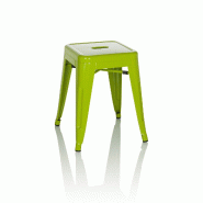 Tabouret VANTAGGIO métallique vert hjh OFFICE - vert métal 645072 Tabouret VANTAGGIO métallique vert hjh OFFICE - vert métal 645072